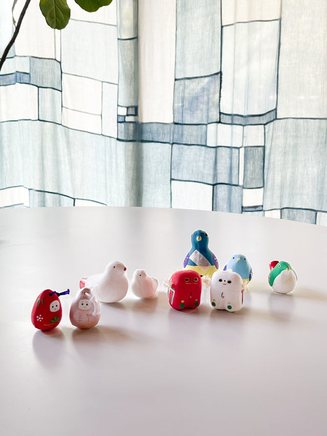 Clay dolls from Mr. Miyawaki