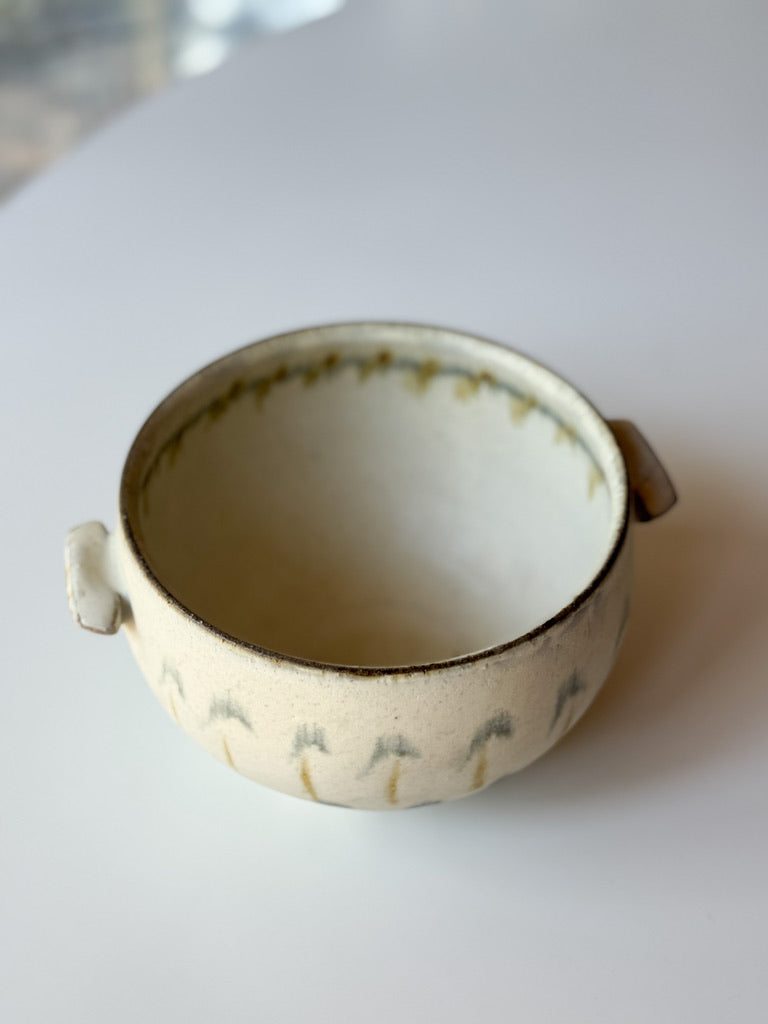 Issaki kiln -  "Hanabi" Bowl with ears