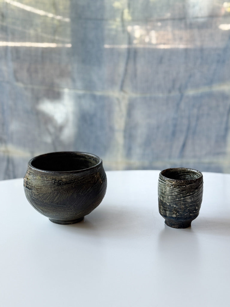 Issaki kiln -  "Naderu" Matcha Bowl