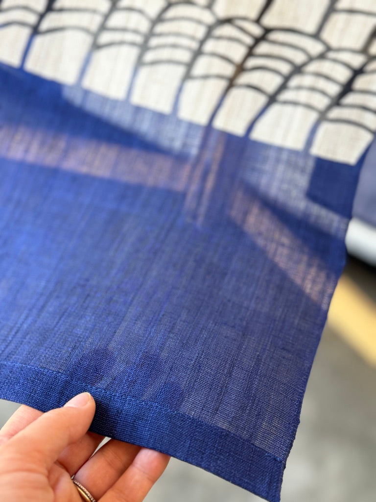 Yotsume Dye House - Noren Curtain "Pampas Grass" 4 panels