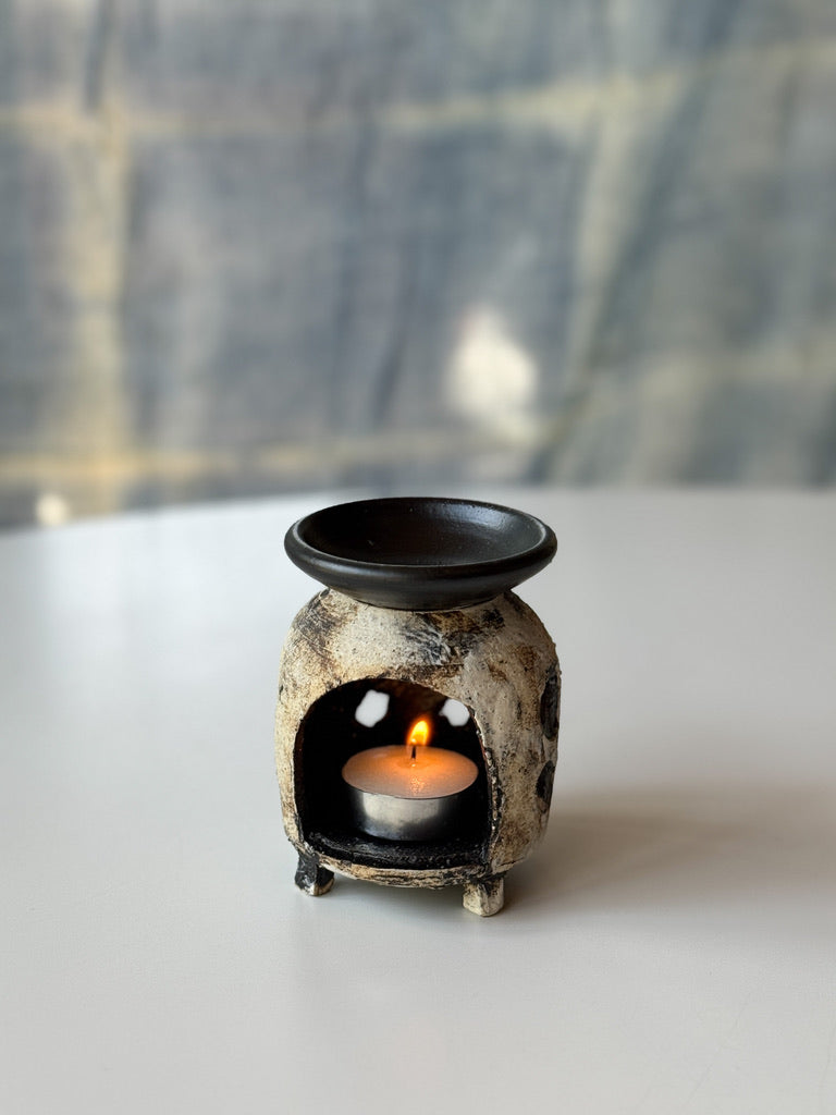 Yamanokuchi Kiln -Chakōro (Tea Incense Burner), A