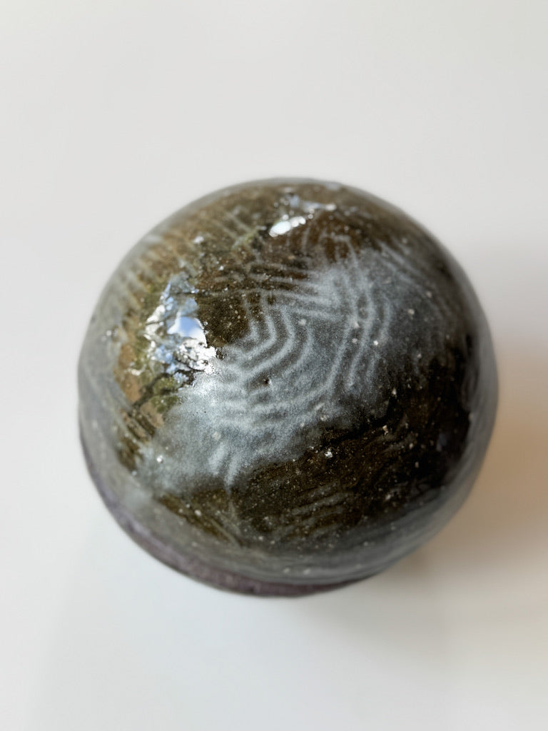 Mugihiko Kitagawa - Vegetable Dyed Round Jar, Planet