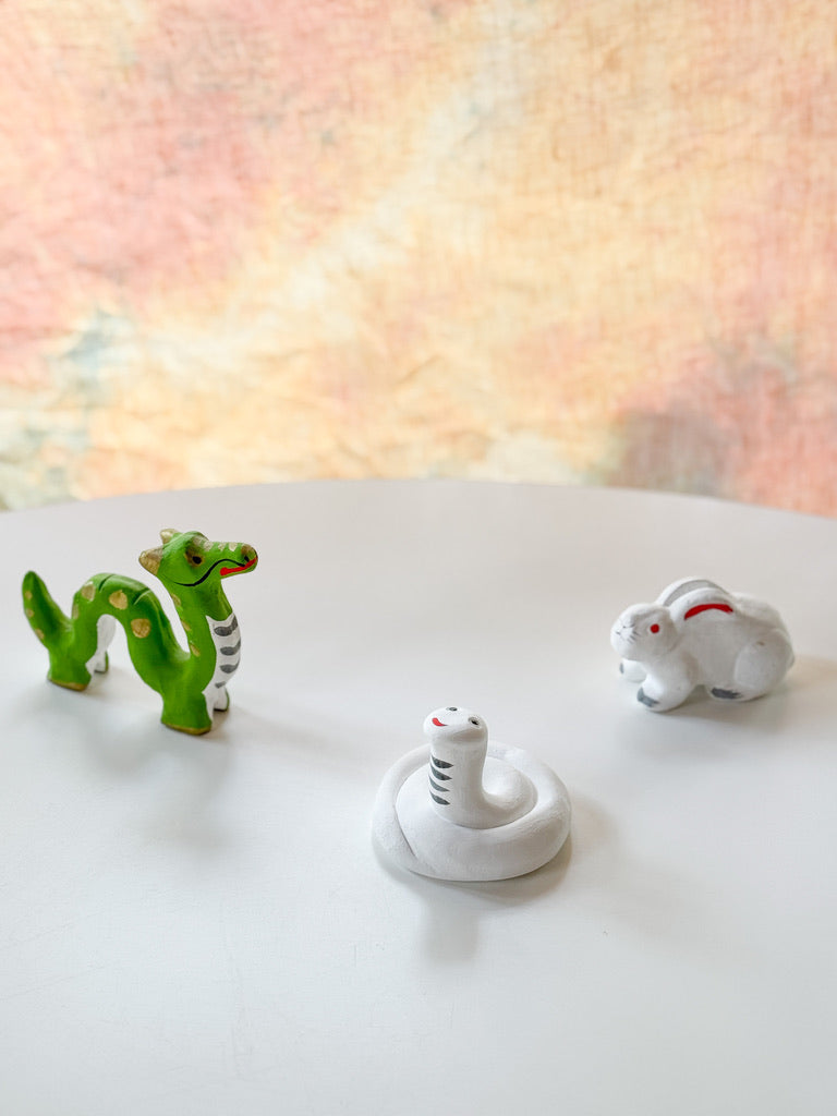 Clay doll - Snake Zodiac Animal