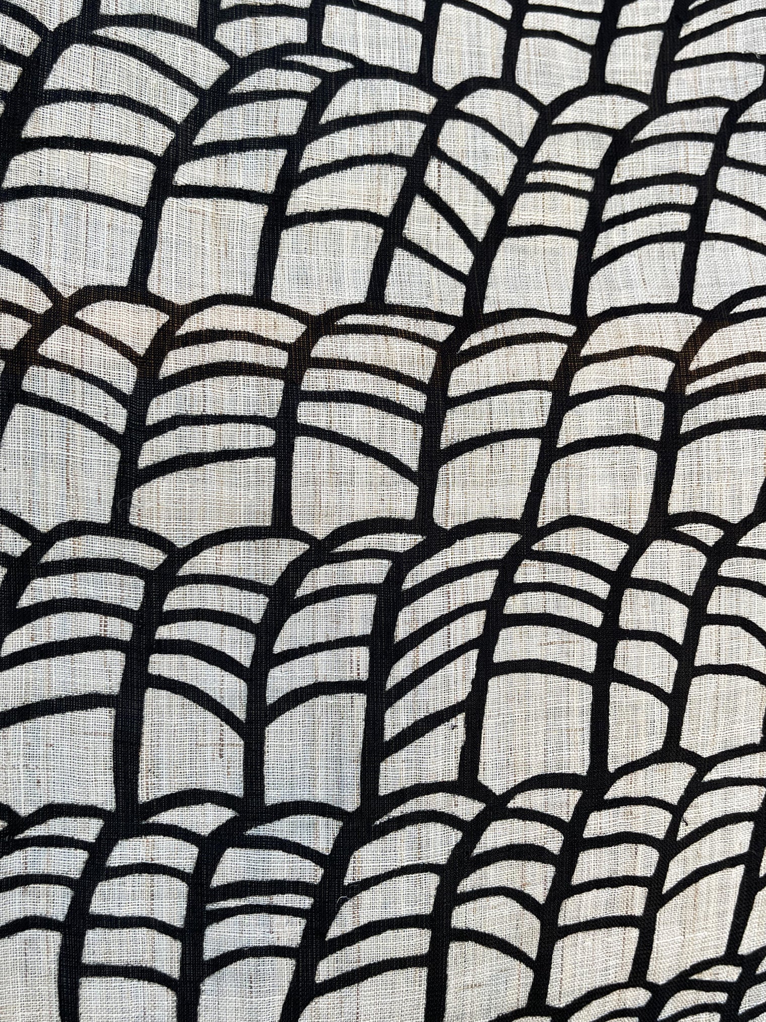 Yotsume Dye House - Noren Curtain "Pampas Grass" 4 panels