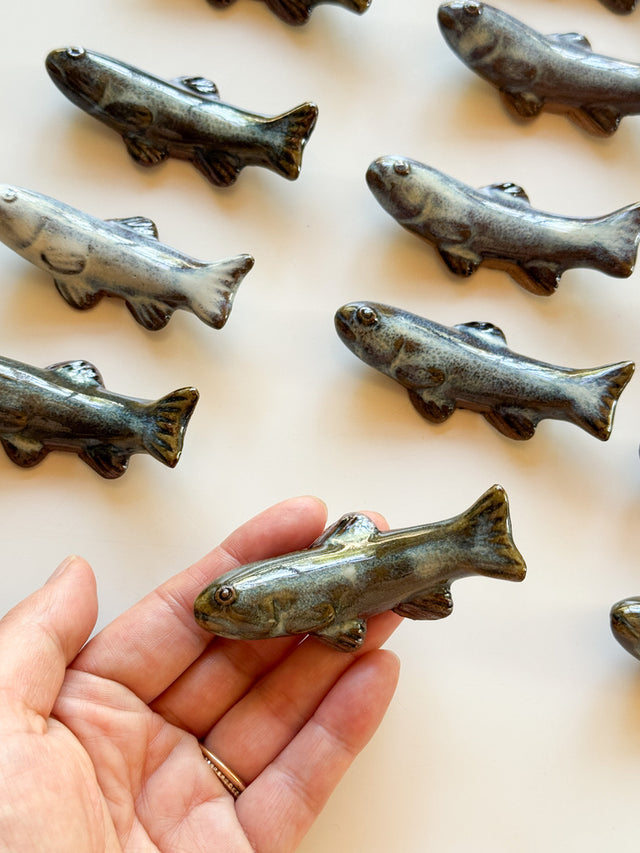 Nakadera kiln - Fish utensil rest, A