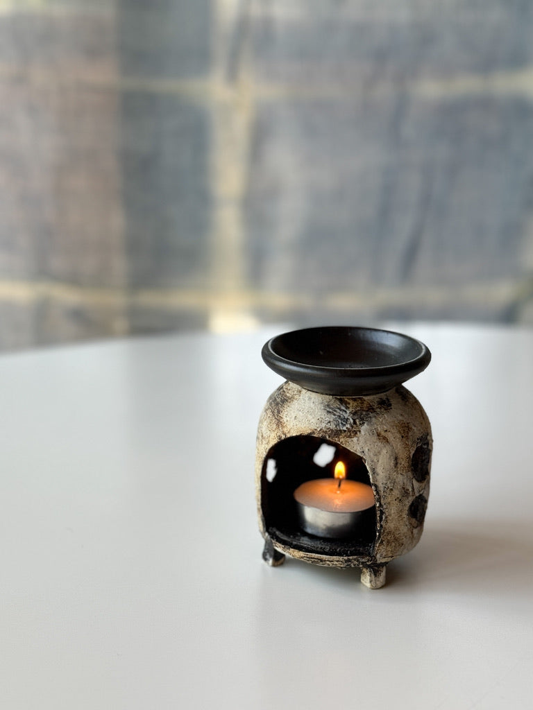 Yamanokuchi Kiln -Chakōro (Tea Incense Burner), A