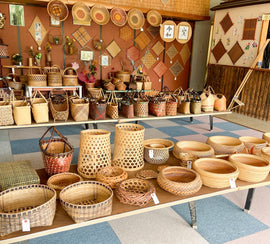 A visit of bamboo craftsman - Yasuo Fukuzaki