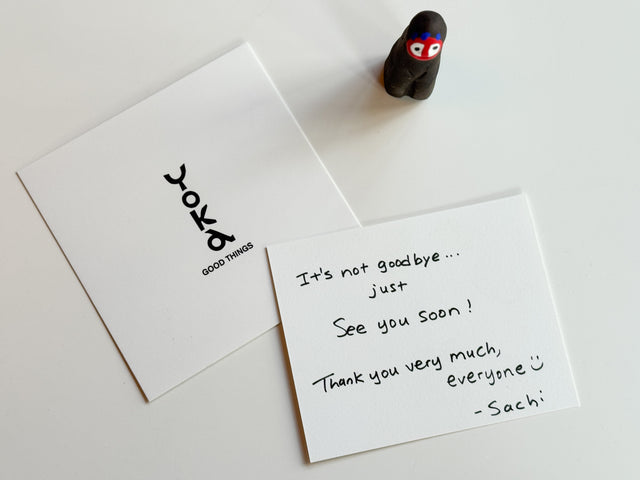A New Chapter for Yoka Good Things — Not Goodbye, Just See You Soon