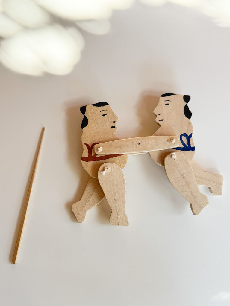 Tetsuji Kuwahara - Ita-zumo (Board Sumo) toy