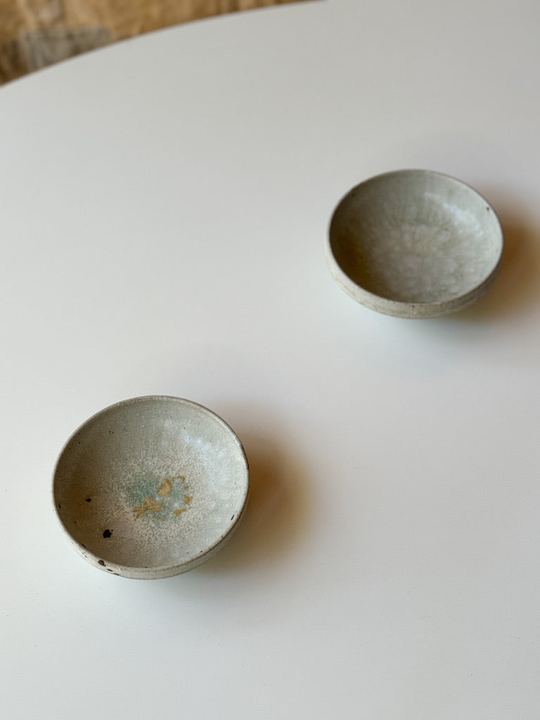 Moriyama Kiln - "Kobachi" small shallow bowl, White