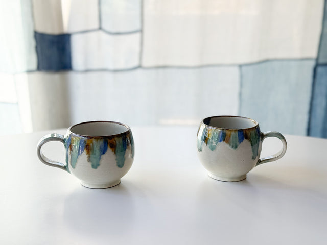 Chihiro Kiln -  "Yachimun" Round Mug Cup
