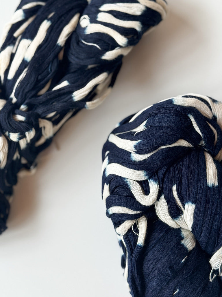 Ikeda Kasuri Kobo - Indigo Dyed Cotton Thread, "Kasuri Ito", C