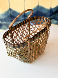 Yasuo Fukusaki - Bamboo basket, Green