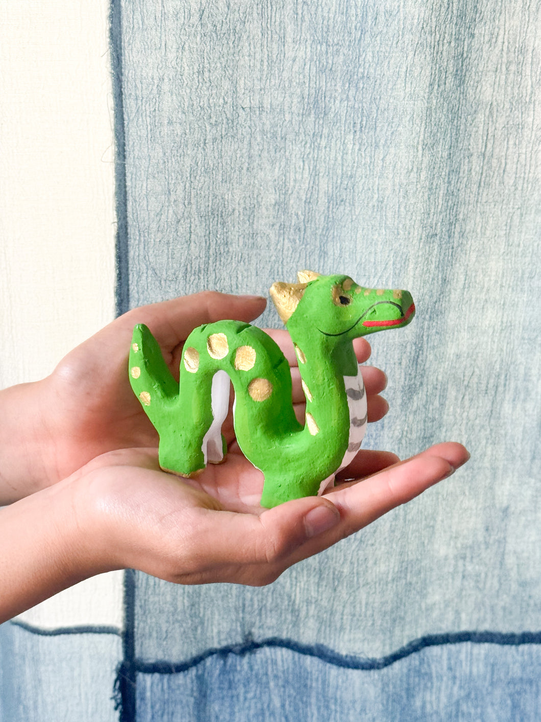 Clay doll - Dragon ornament