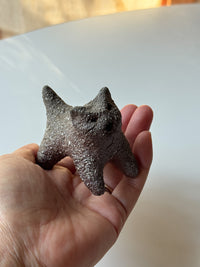 Nakadera kiln - Small Creature Figurine, Cat