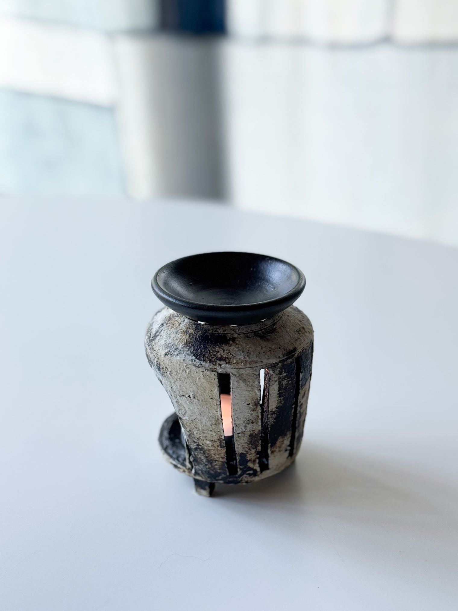 Yamanokuchi Kiln -Chakōro (Tea Incense Burner),B
