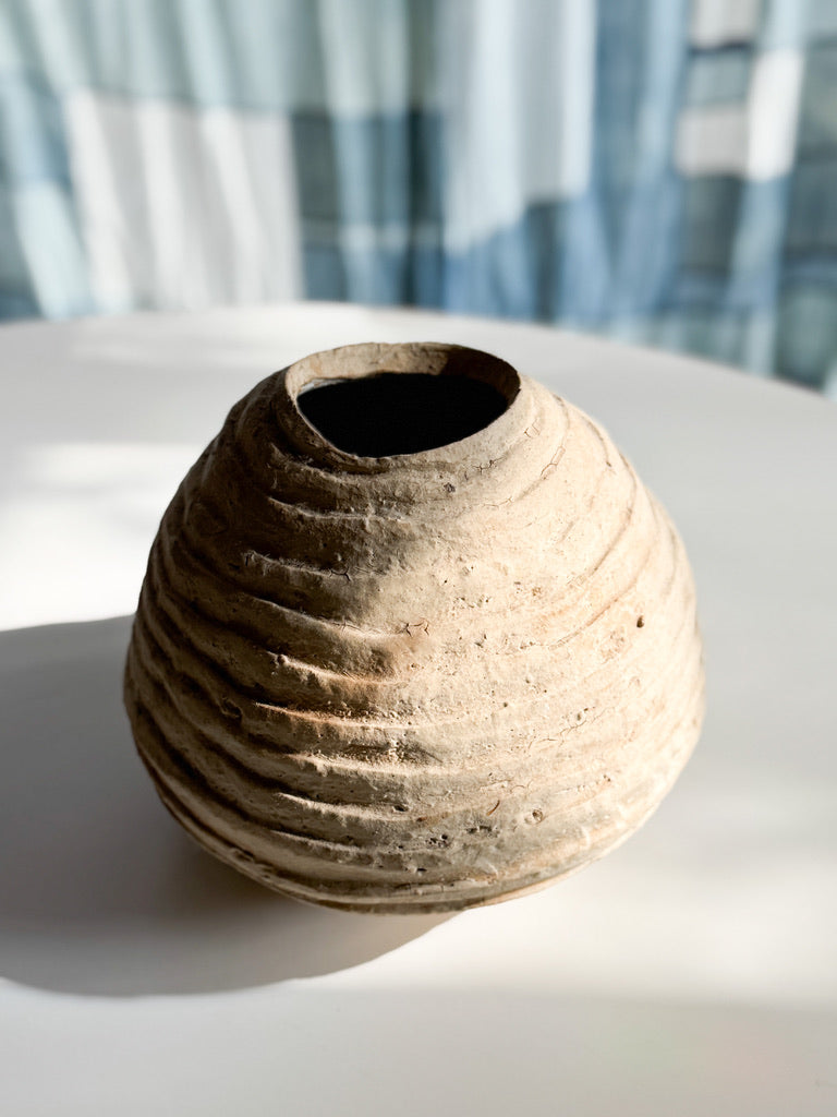 Yamanokuchi Kiln - Coiled Yakishime Vase