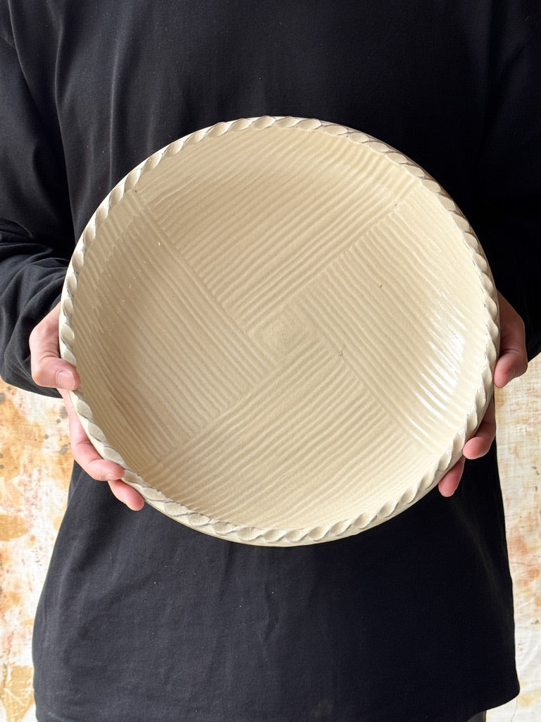 Fumoto Kiln -  Big Bowl, White