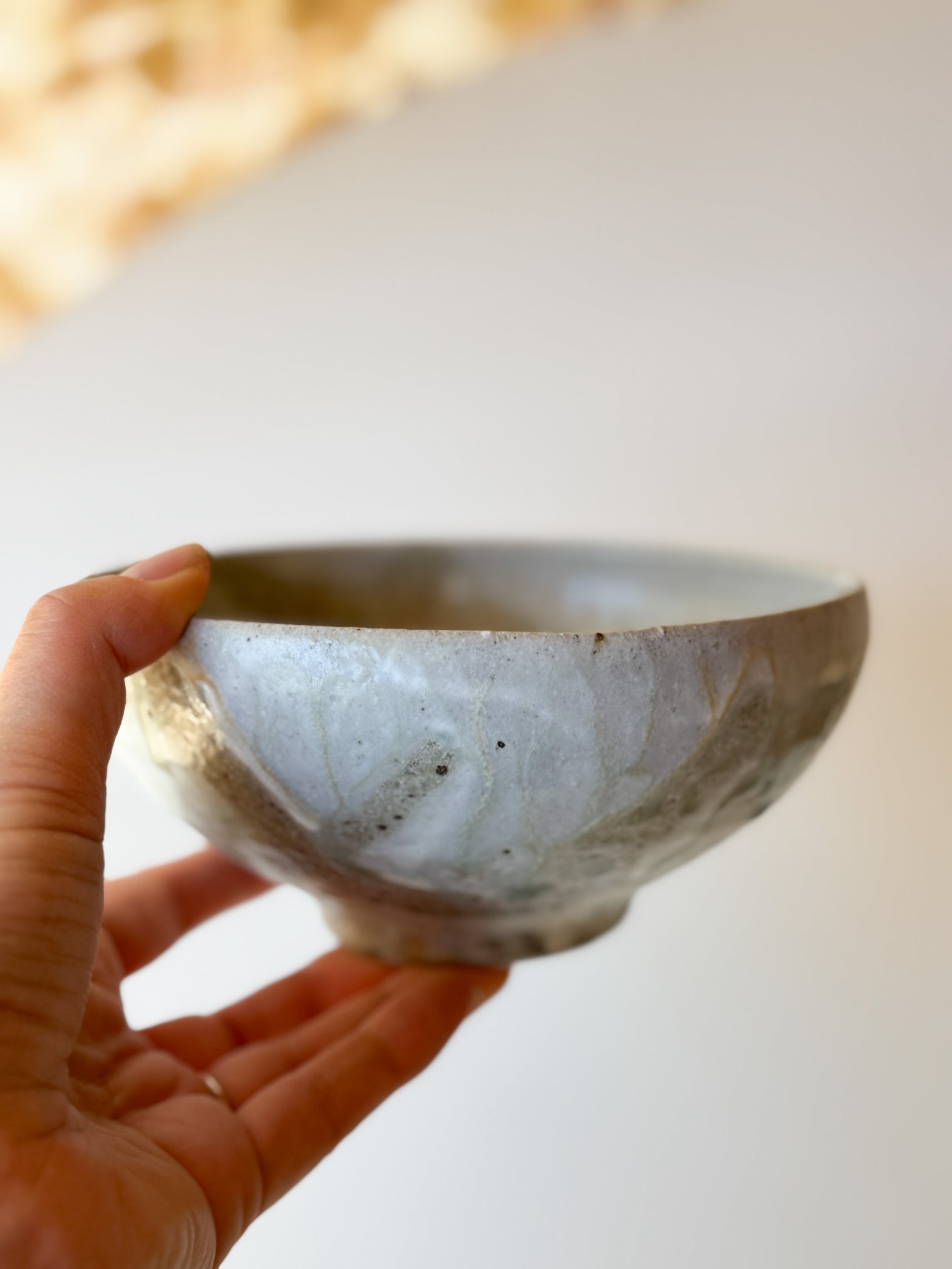 Moriyama Kiln - Bowl, Brush Pattern, Light