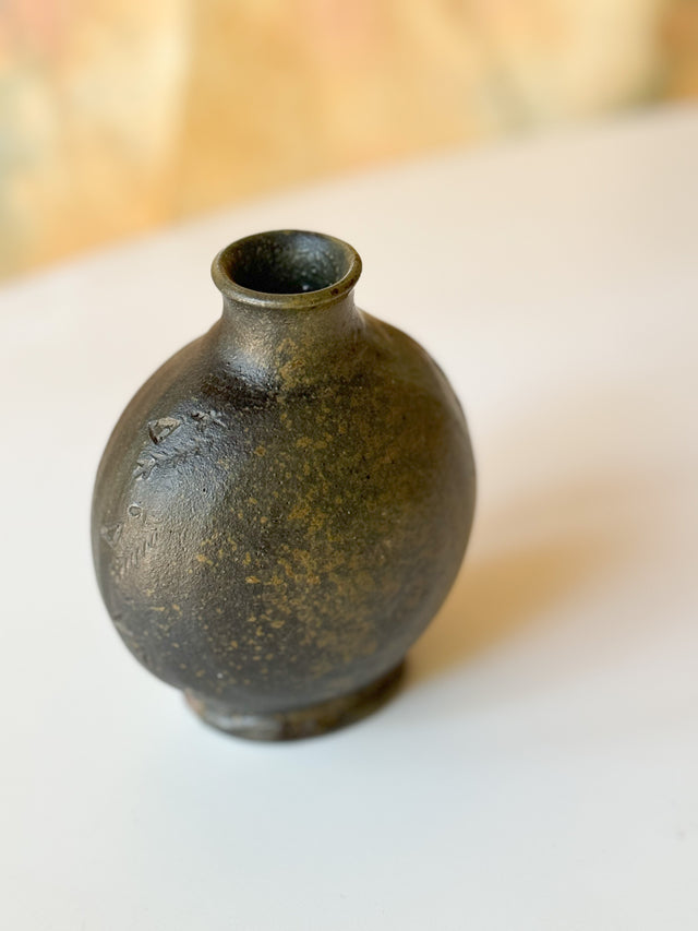 Nakadera Kiln, Yakishime Vase, Yoka Good Things