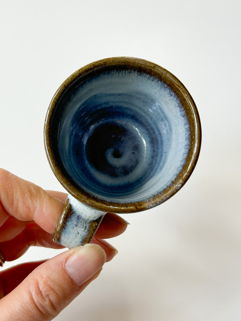 Nakadera kiln - Espresso cup, Blue 1