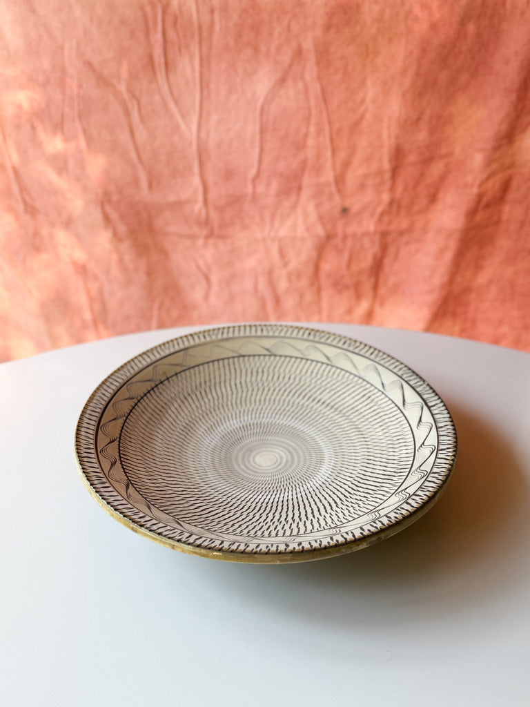 Onta Kiln -  Big Serving Plate A