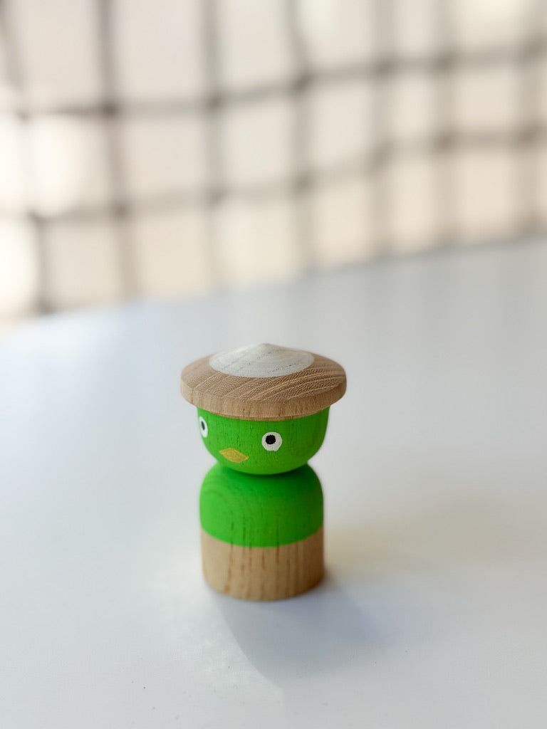 Wooden Top Toy - Kappa