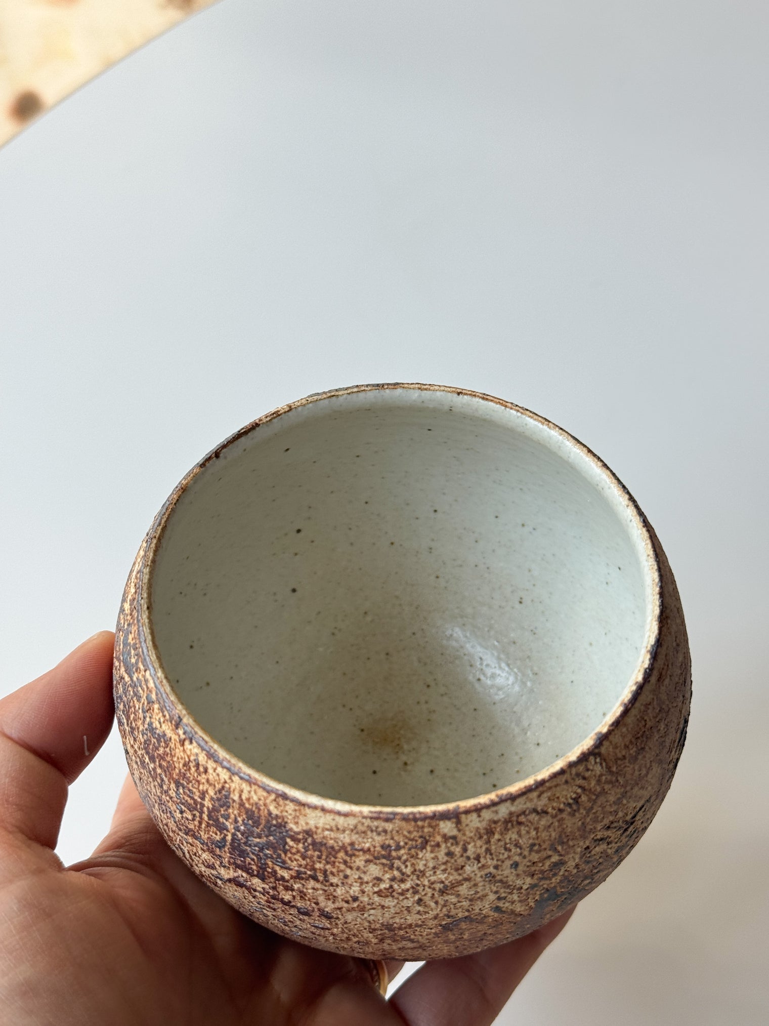 Hiroki Kanazawa -  Round cup, Rust