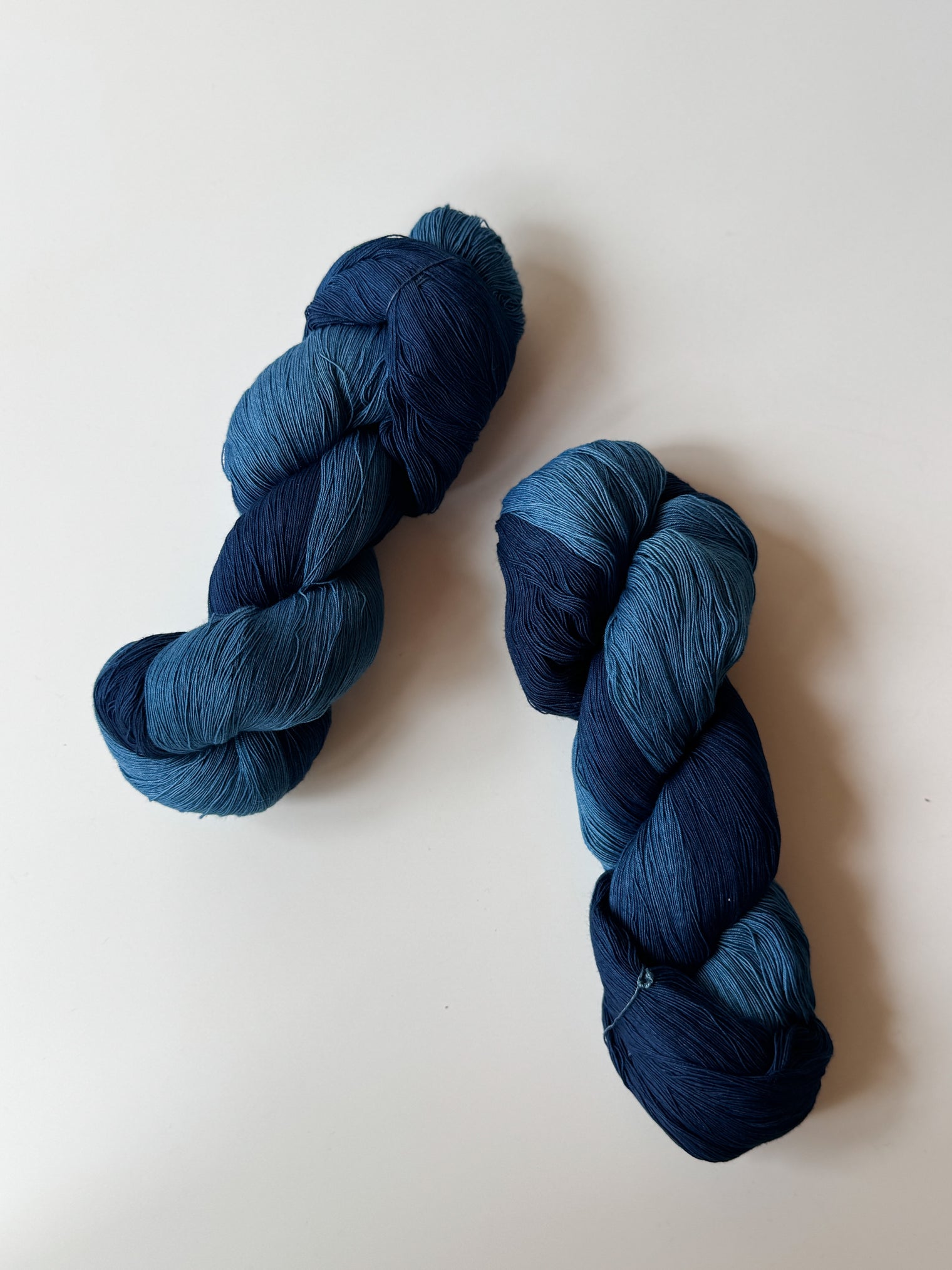 Ikeda Kasuri Kobo - Indigo Dyed Cotton Thread, 100g