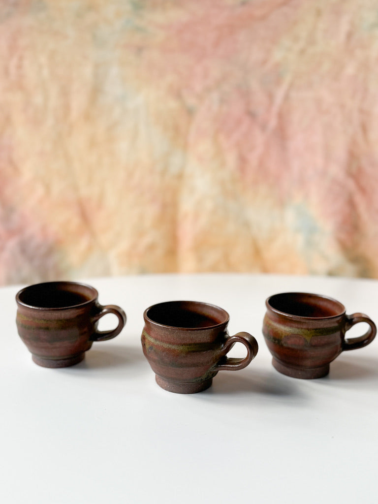 Nakadera kiln - Espresso cup, Brown