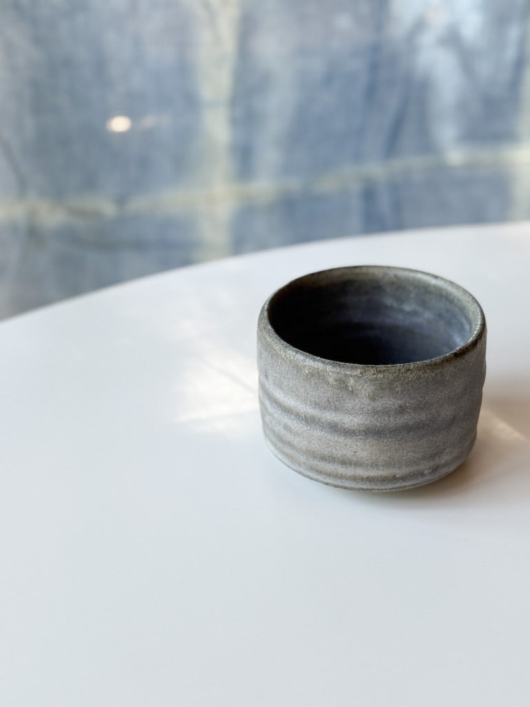 Issaki kiln -  Matcha Bowl, Straw ash glaze