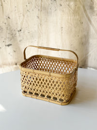 Bamboo Basket by Youn Minyoung - "Sukkiri Kaban", Medium