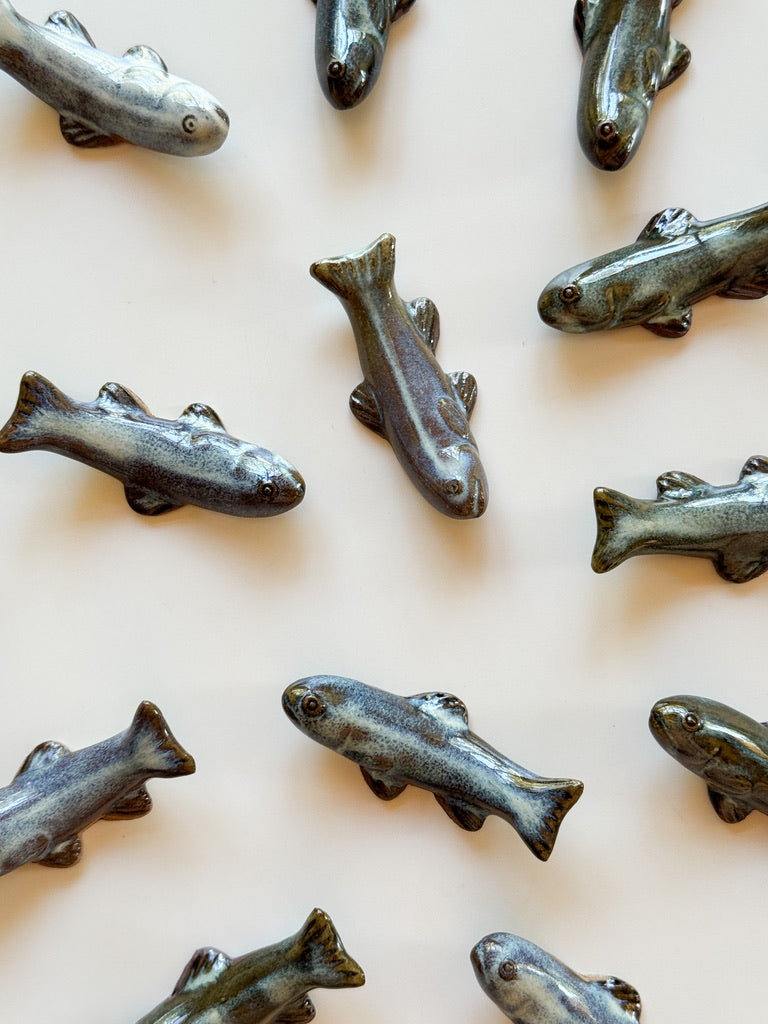 Nakadera kiln - Fish utensil rest, A