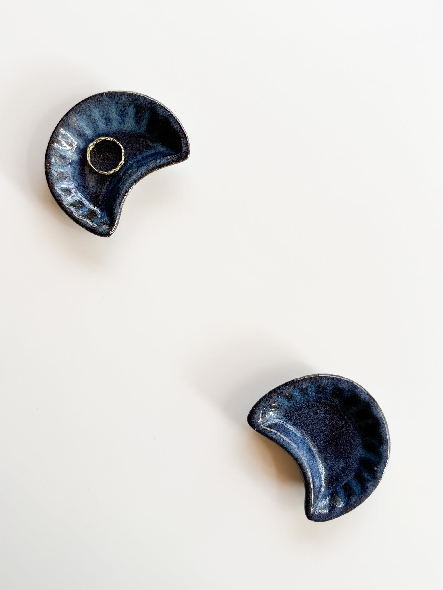 Mizuho Kiln - Mini Crescent Moon or Mini Dumpling Plate