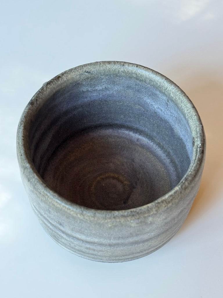 Issaki kiln -  Matcha Bowl, Straw ash glaze