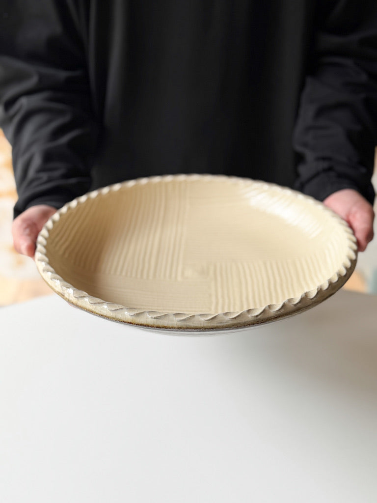 Fumoto Kiln -  Big Bowl, White