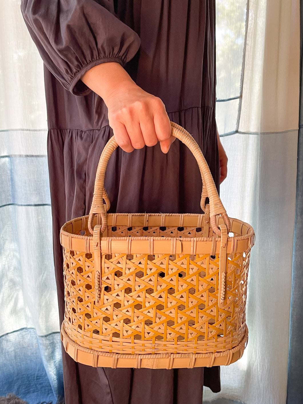 Yasuo Fukusaki - Bamboo basket, Yellow