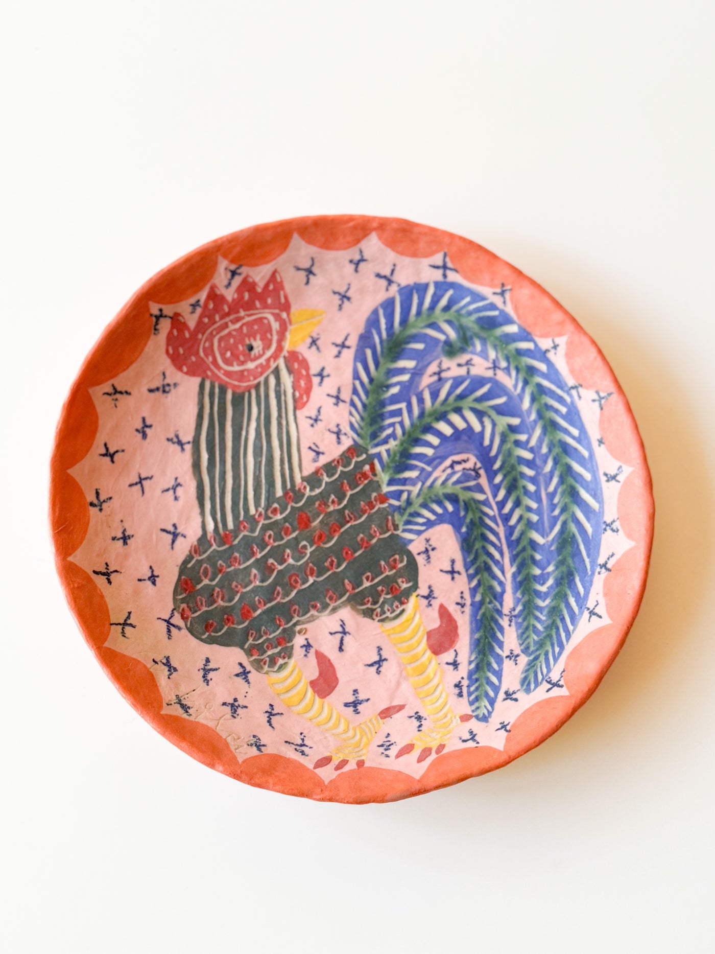 Miki Oka, rooster plate, Yoka Good Things