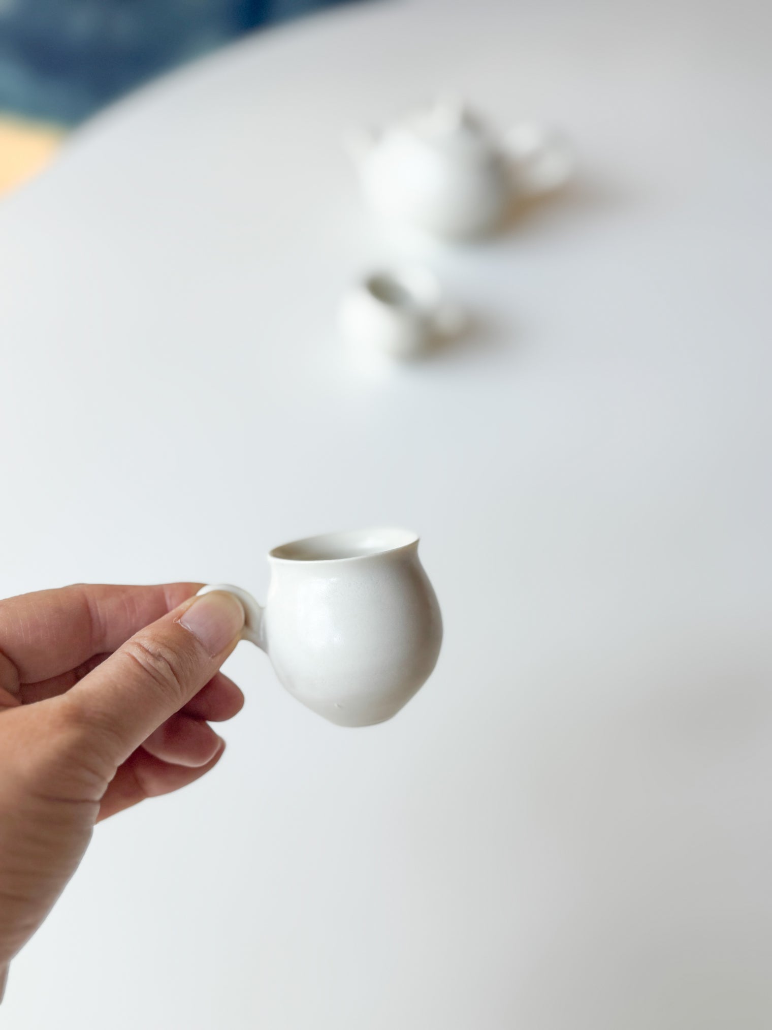 Hiroki Kanazawa -  Porcelain mini tea set, A