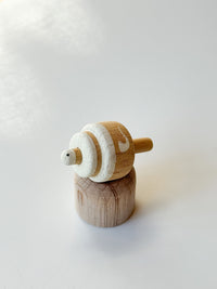 Wooden Top Toy - Snake