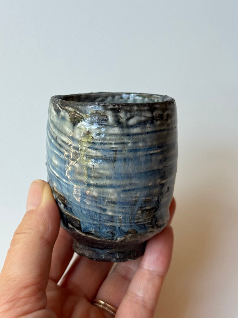 Issaki kiln -  "Naderu" Yunomi cup