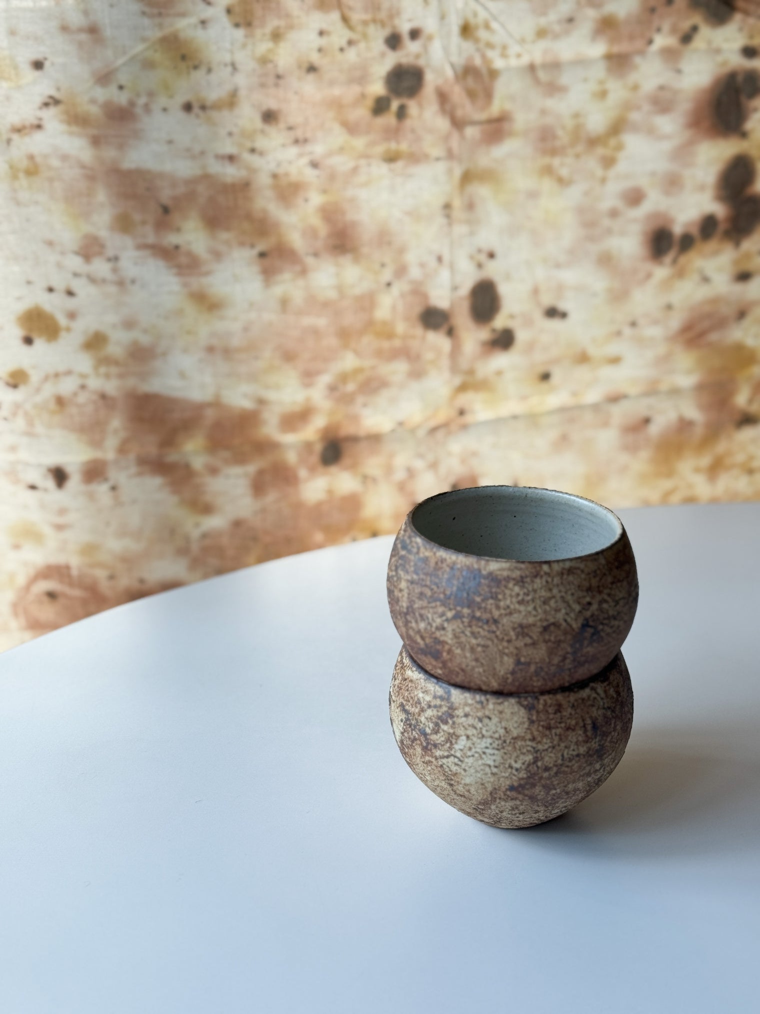 Hiroki Kanazawa -  Round cup, Rust