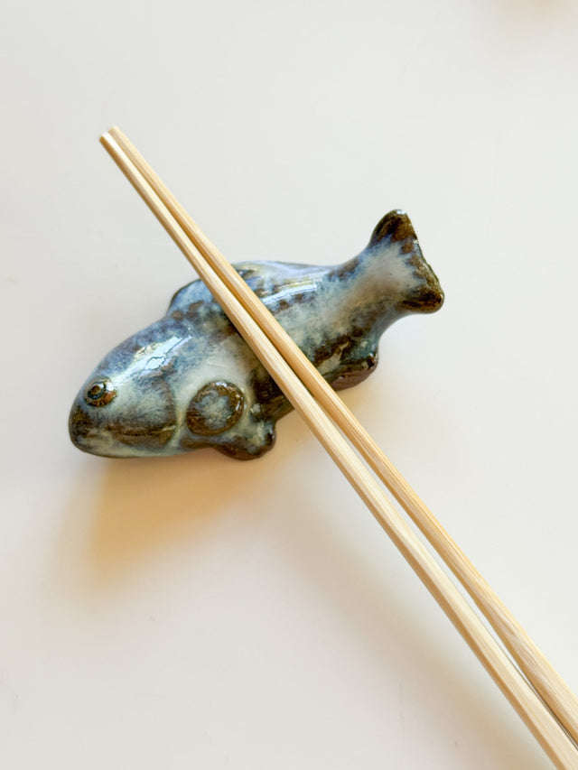 Nakadera kiln - Fish utensil rest, B