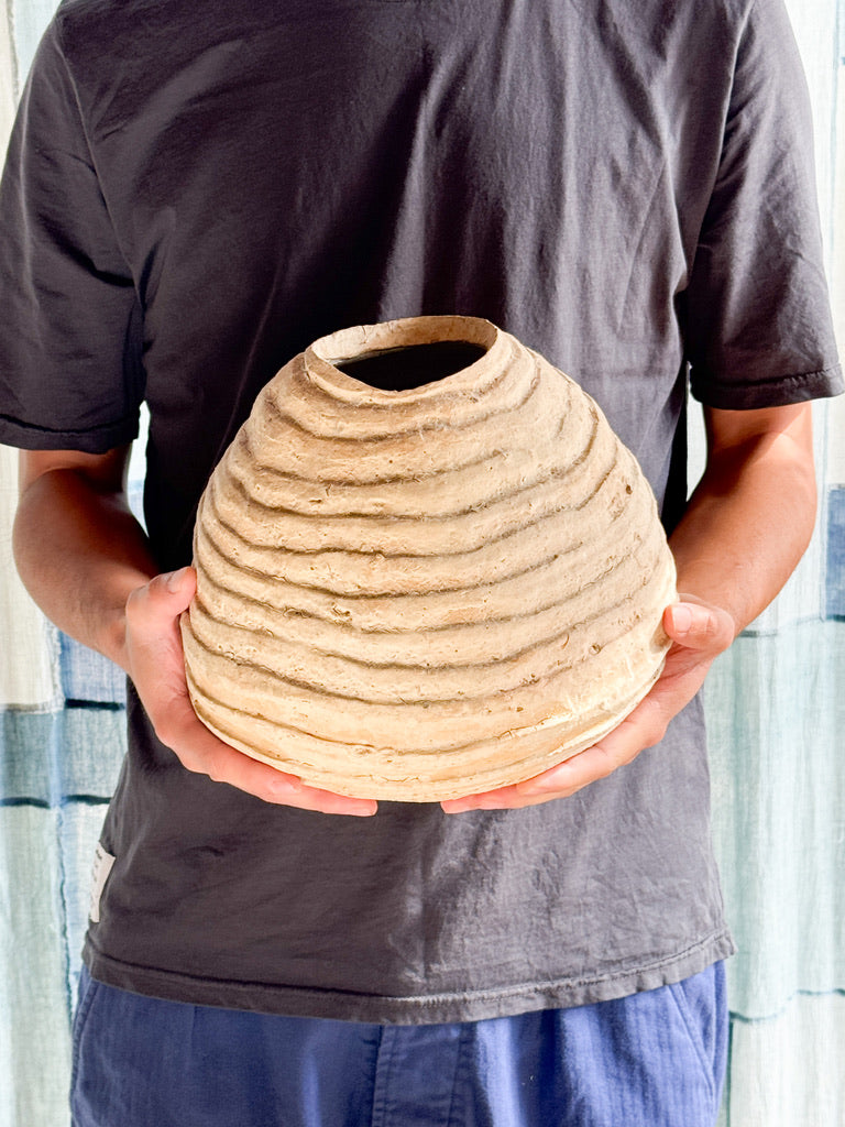 Yamanokuchi Kiln - Coiled Yakishime Vase