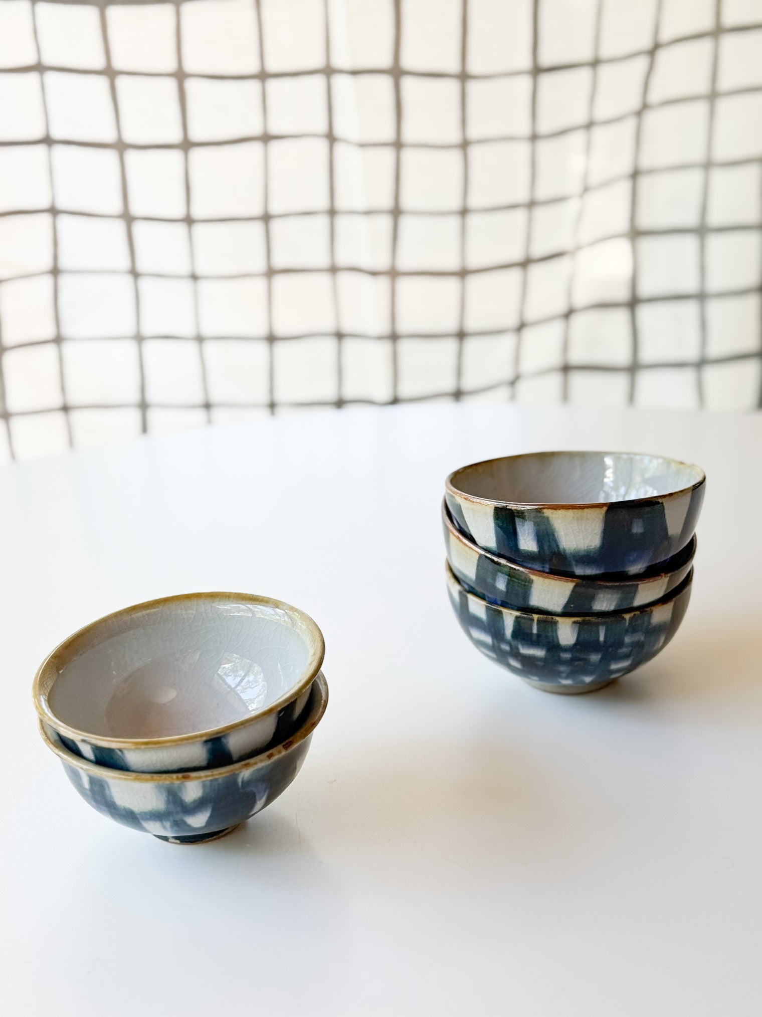Maruo Kiln - Check Pattern Collection, Bowl A