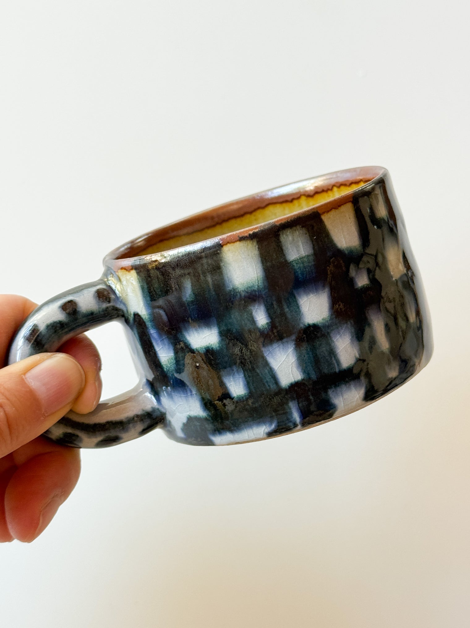 Maruo Kiln - Check Pattern Collection, Mug Cup