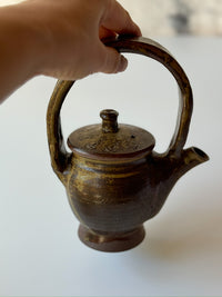 Nakadera kiln - Teapot with handle