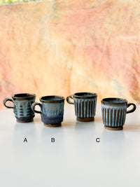 Nakadera kiln - Espresso cup, Blue 1