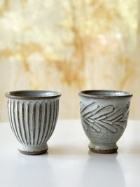 Mizuho kiln, shinogi cup, yoka good things