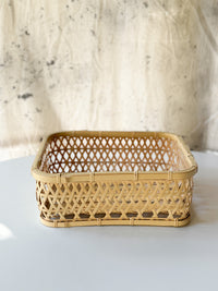 Bamboo Basket by Youn Minyoung - "Sukkiri Kago"